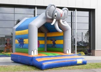 BRUGT Hoppeborg Elefant med tag - Image 2