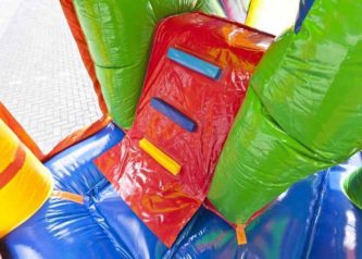 Hoppeborg MultiPlay med pop-up & rutschebane - Image 4